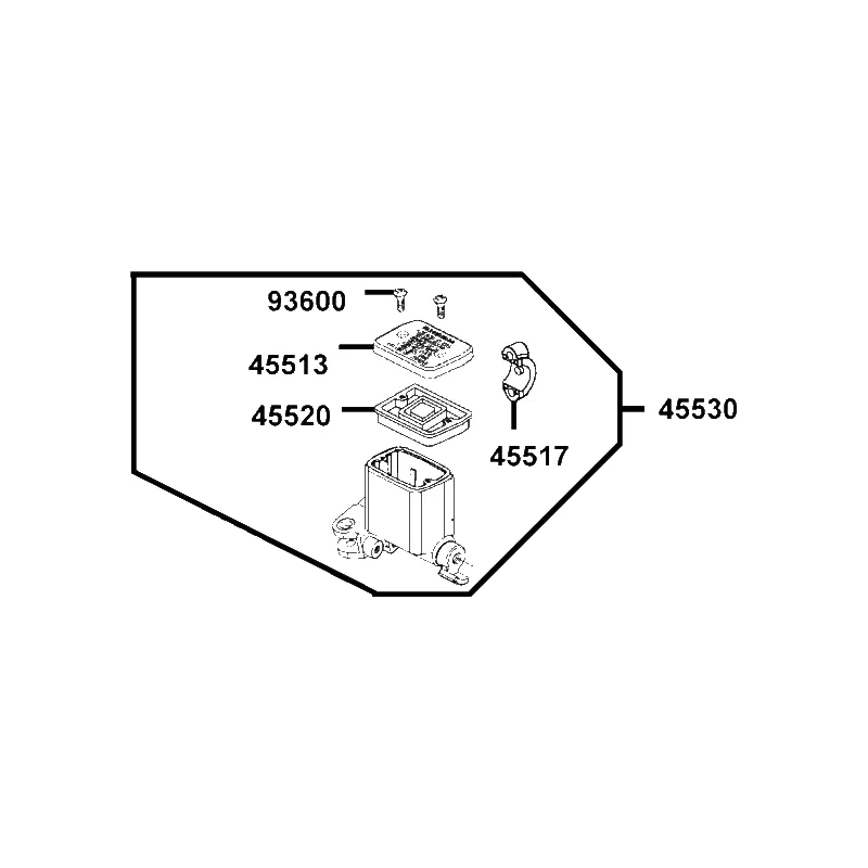 45530-LDB5-305 CYLINDER SET FR — diagram cutout