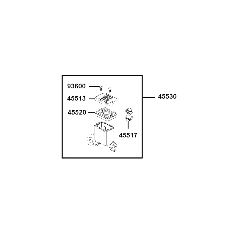 45530-LDB5-306 CYLINDER SET FR — diagram cutout