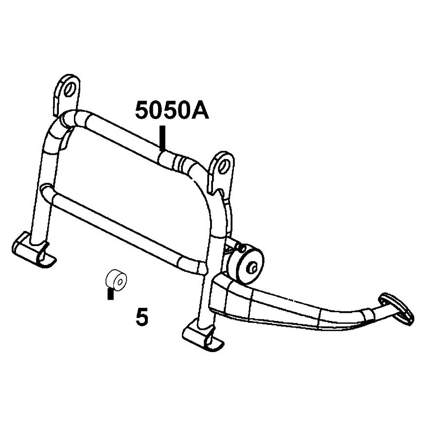 5050A-LGR5-E10 STAND COMP MAIN — diagram cutout