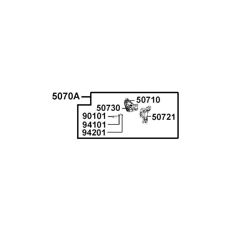 5070A-AEB9-E00 ASSY., R, RR STEP — diagram cutout