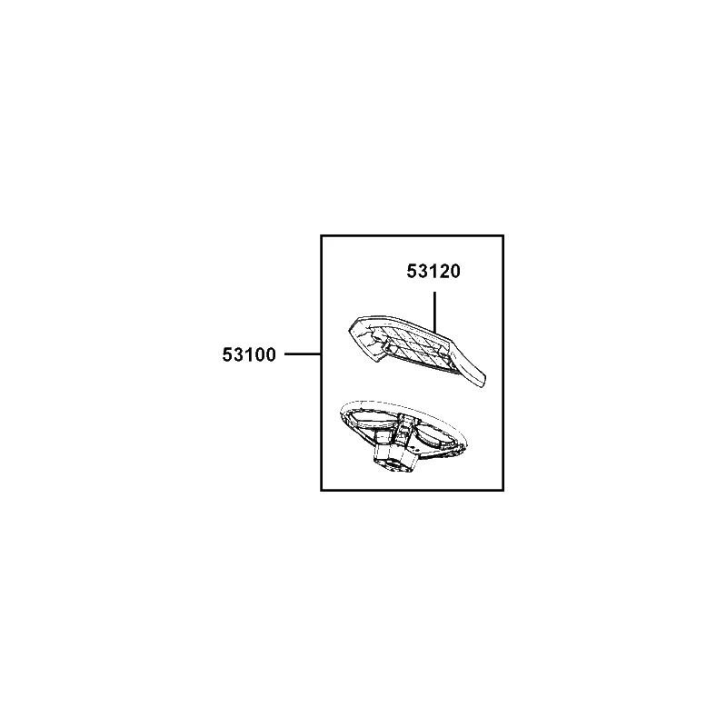 53100-LEE8-900 WHEEL ASSY STEERING — diagram cutout