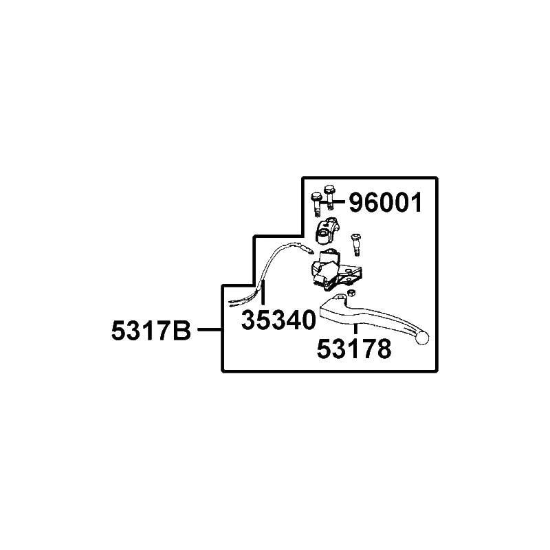 5317B-LGR3-E10 "BRKT ASSY, L HNDL(PARK)" — diagram cutout