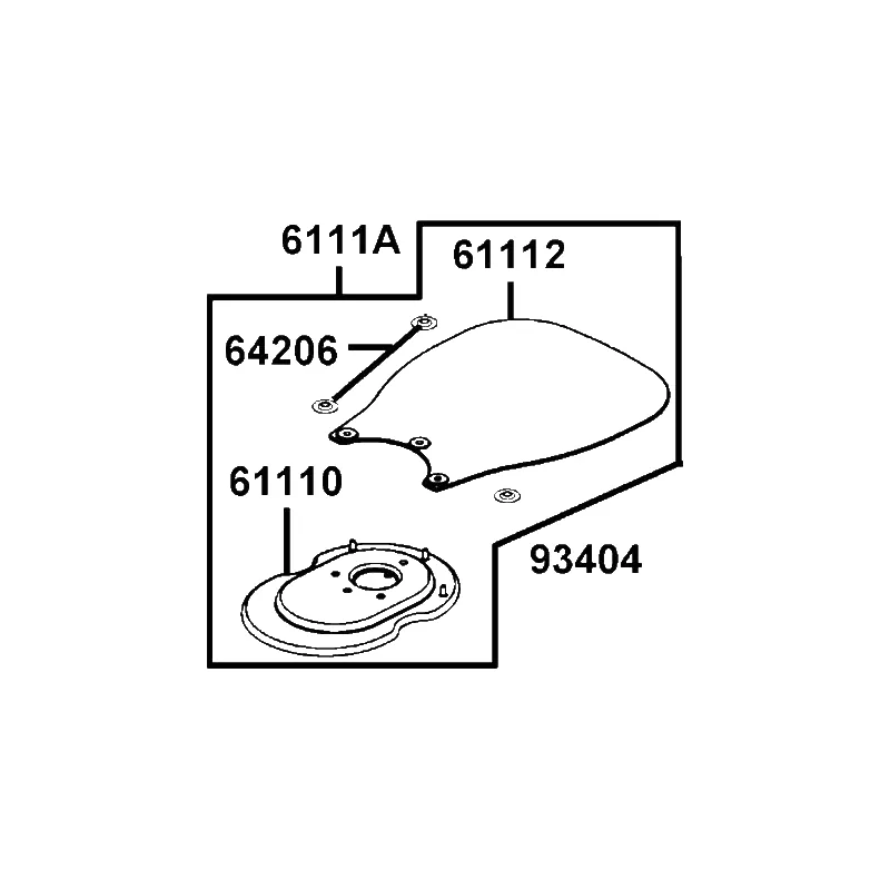 6111A-LDC8-E90 FENDER FR — diagram cutout