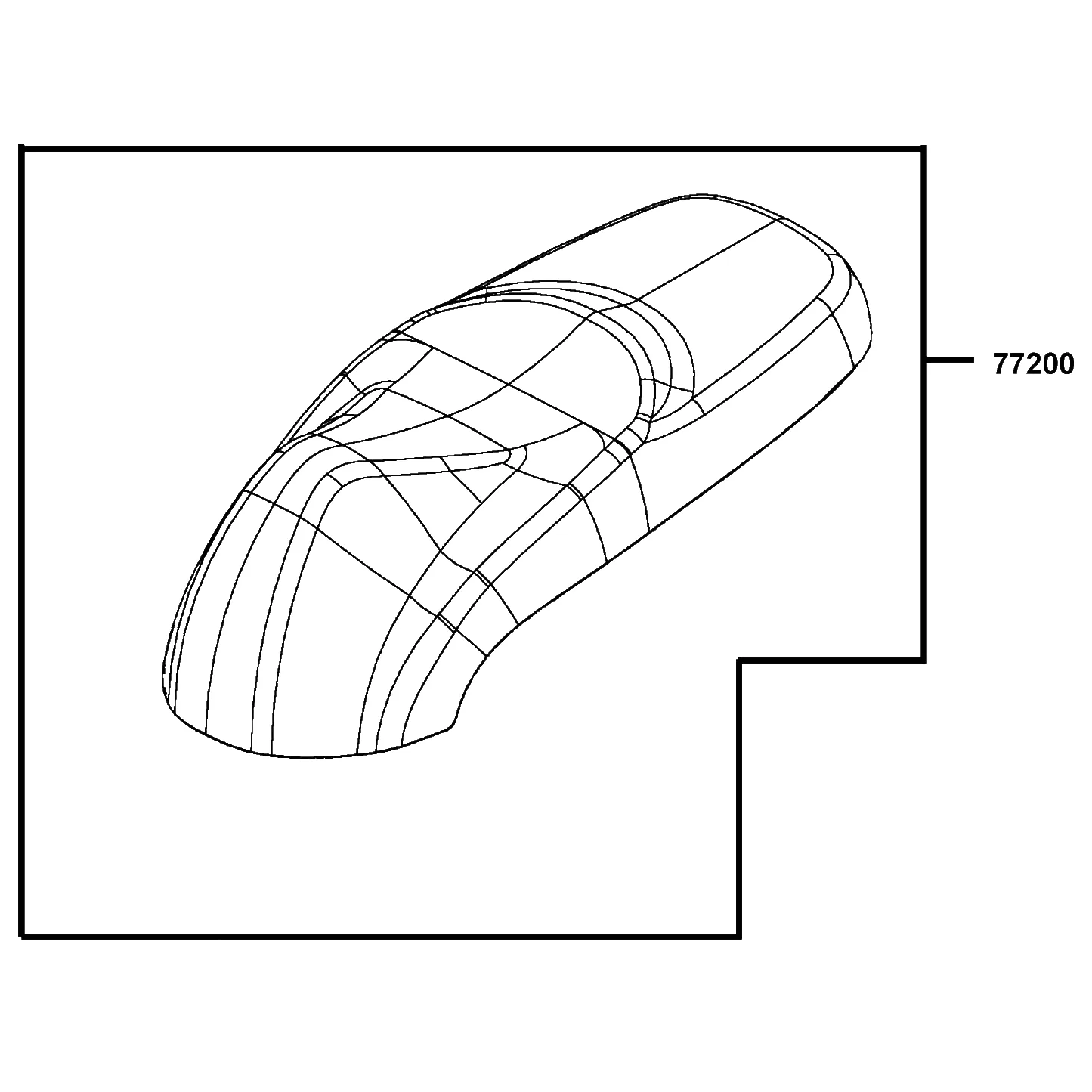 77200-LGR5-E10-T01 SEAT ASSY — diagram cutout
