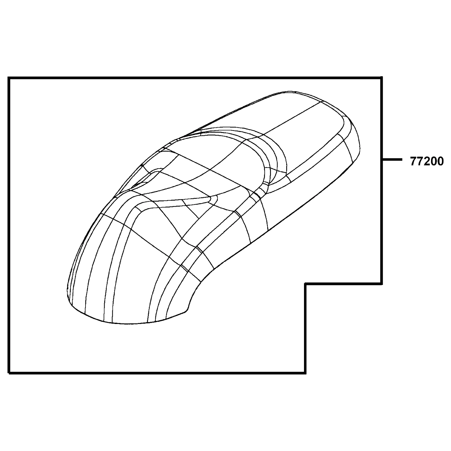 77200-LGR5-E10-T03 SEAT ASSY — diagram cutout