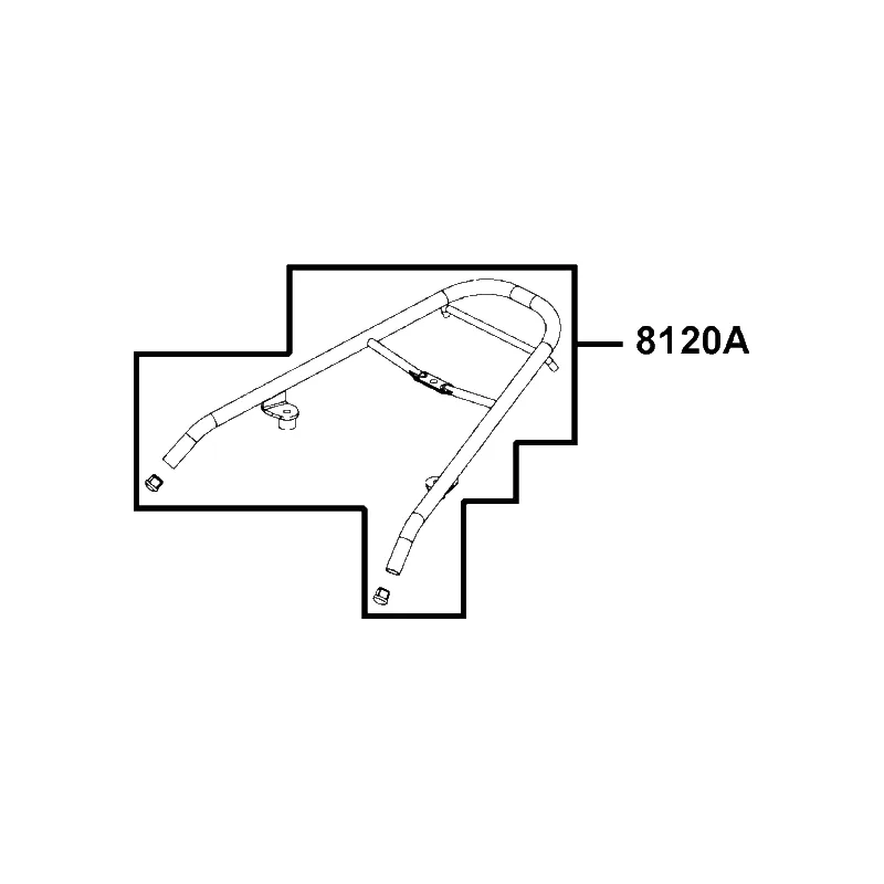 8120A-LCB9-C10 CARRIER ASSY LUGGER — diagram cutout