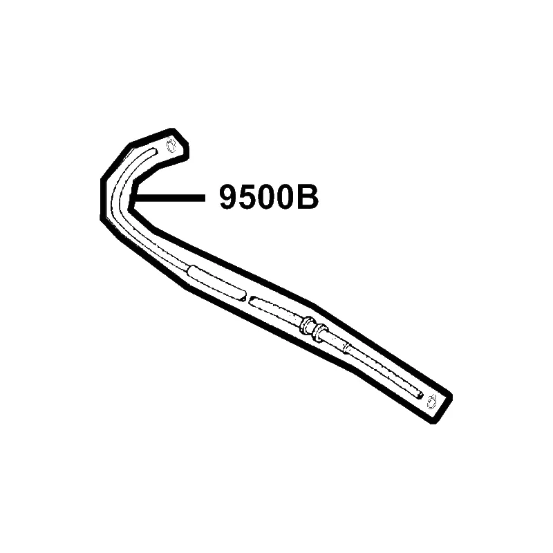 9500B-LDC8-E10 TUBE ASSY VACUUM — diagram cutout