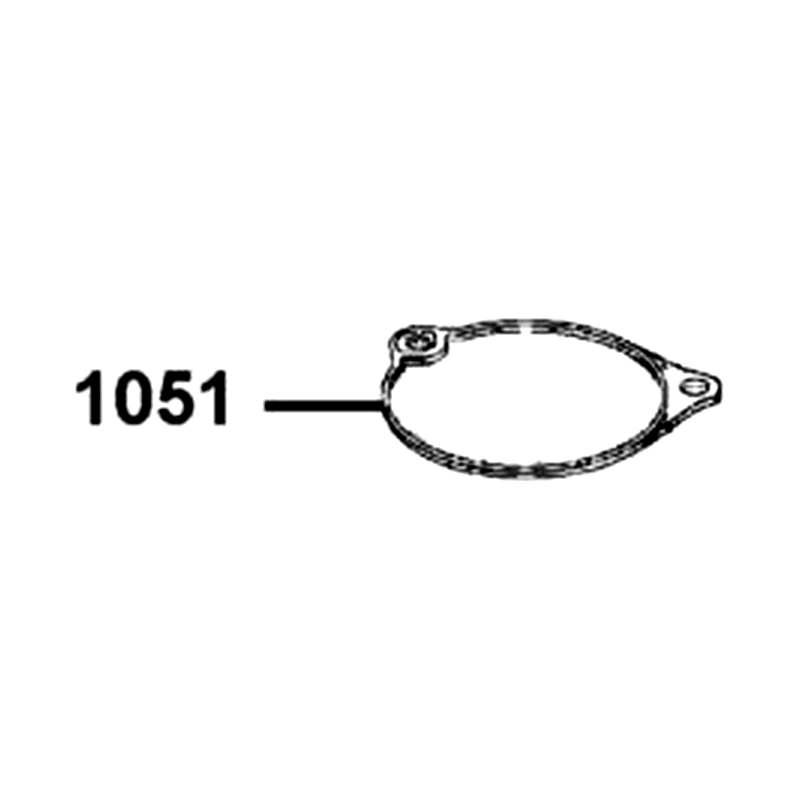 1051-KG8H-9010 FLOAT CHAMBER GASKET — diagram cutout