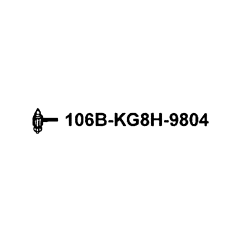 106B-KG8H-9804 FLOAT VALVE COMP — diagram cutout