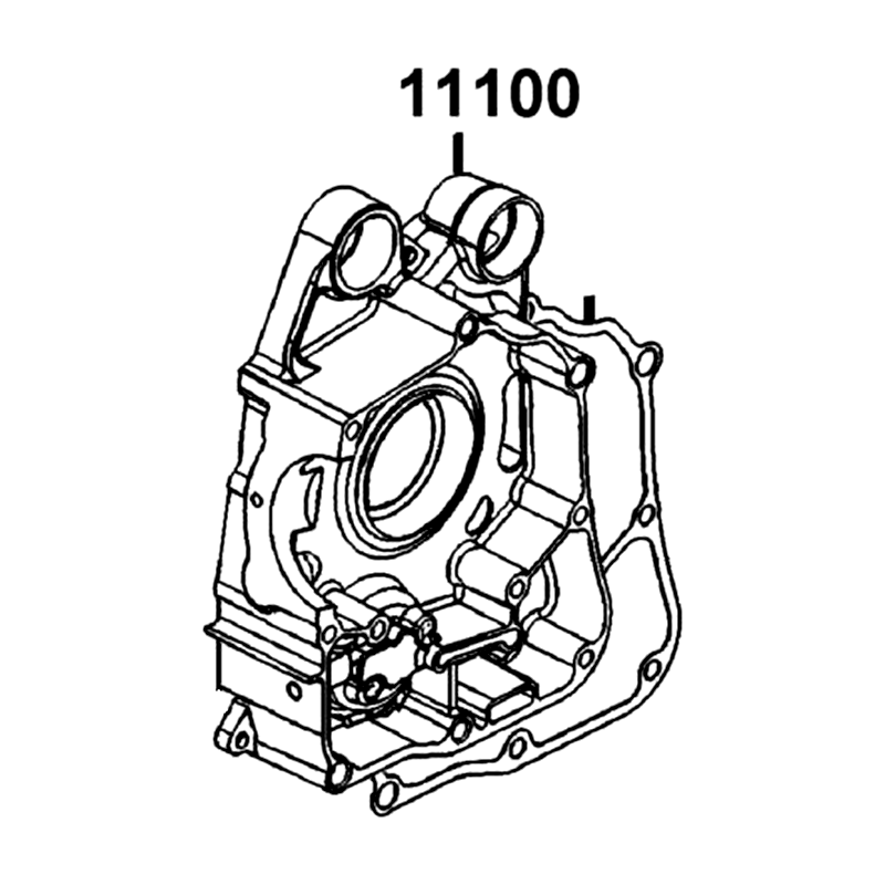 11100-ACC1-E10 CRANK CASE COMP RIGHT — diagram cutout