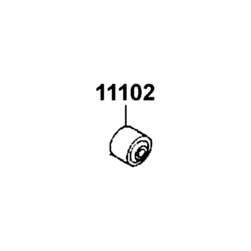 11102-LBD3-900 RUB BUSH ENG HANGER — diagram cutout