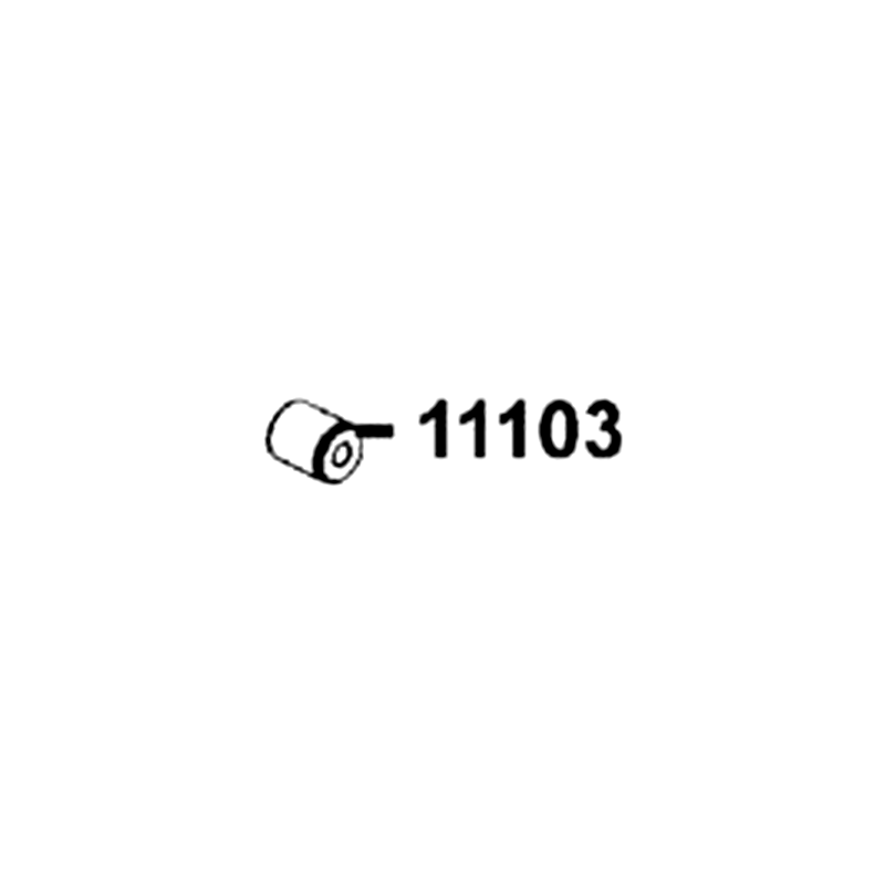 11103-KHE7-900 RUB BUSH ENG HANGER — diagram cutout