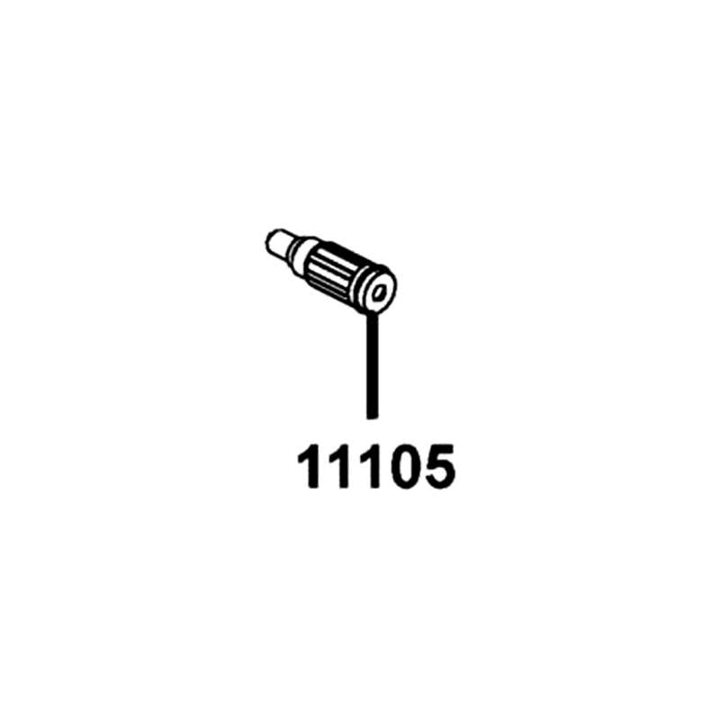 11105-PTA1-800 LONG RUB BUSH ENG HANGER — diagram cutout