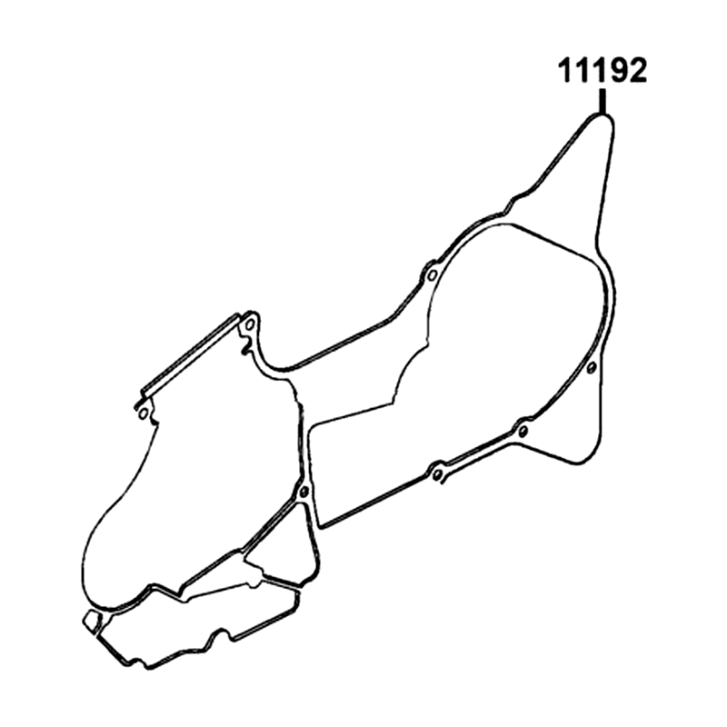 11192-LLB1-900 GASKET CRANK CASE A — diagram cutout