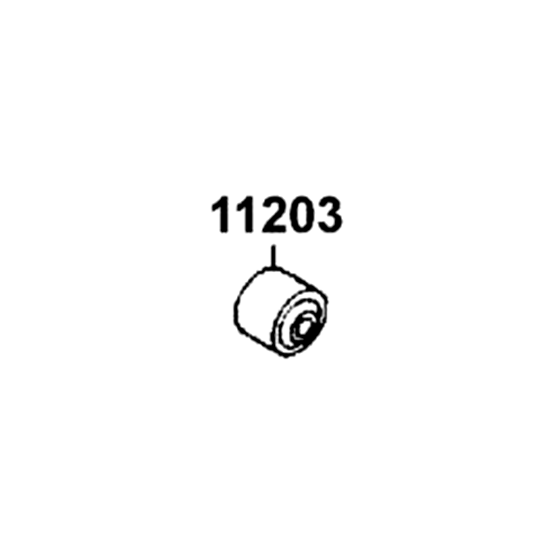 11203-LBD3-900 UNDER RUBBER BUSH RR CUSHIO — diagram cutout