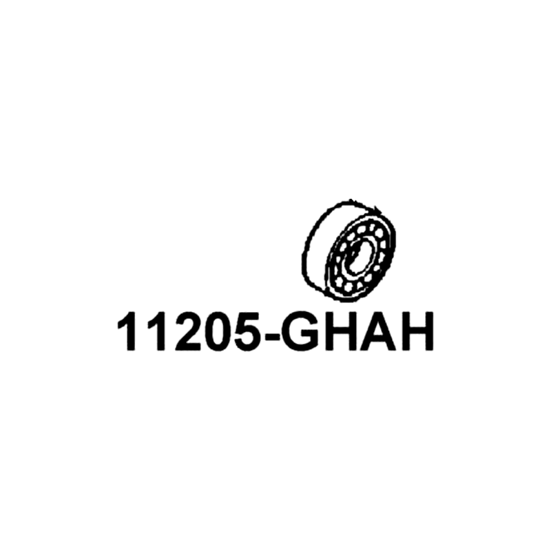 11205-GHAH-C00 BUSH 8*12*8 — diagram cutout