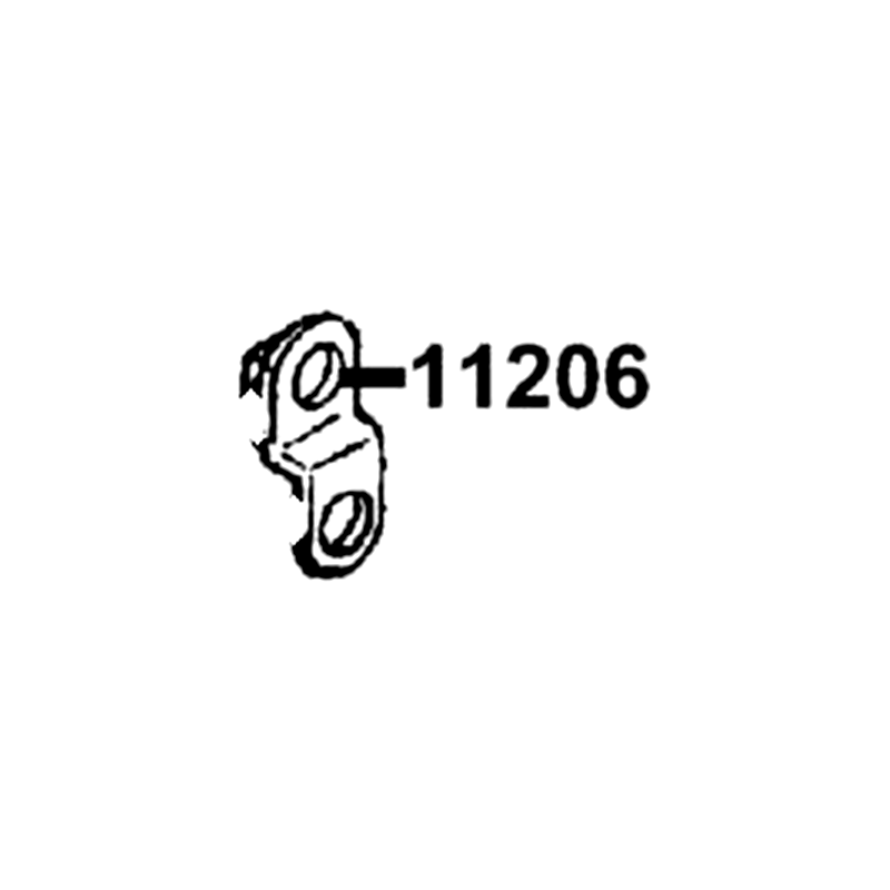 11206-KEB7-C00 STAY RR FENDER — diagram cutout