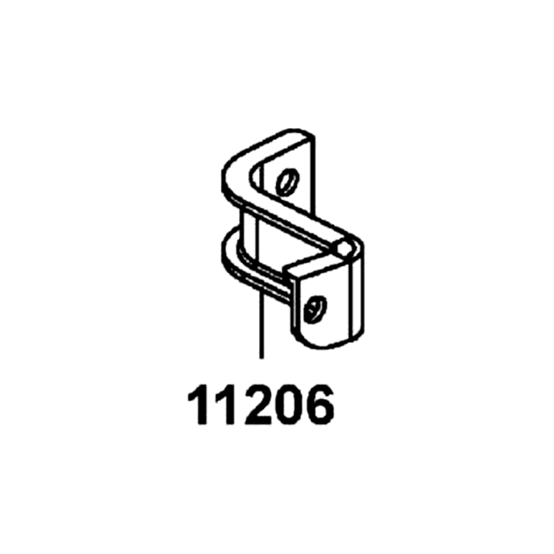 11206-LBD4-900 STAY A/C — diagram cutout