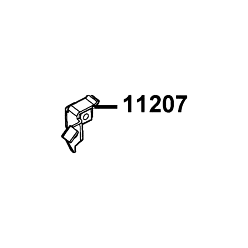 11207-KKE3-C01 STAY B RR FENDER — diagram cutout
