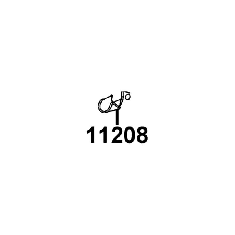 11208-GKAK-C00 CLAMPER CARB DRAIN — diagram cutout