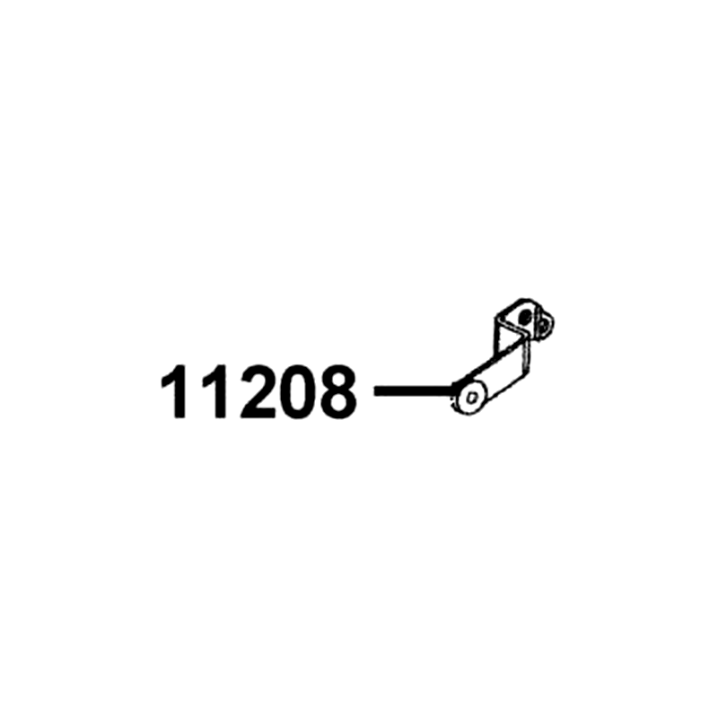 11208-LBD6-C00 STAY RR TIRE FENDER — diagram cutout