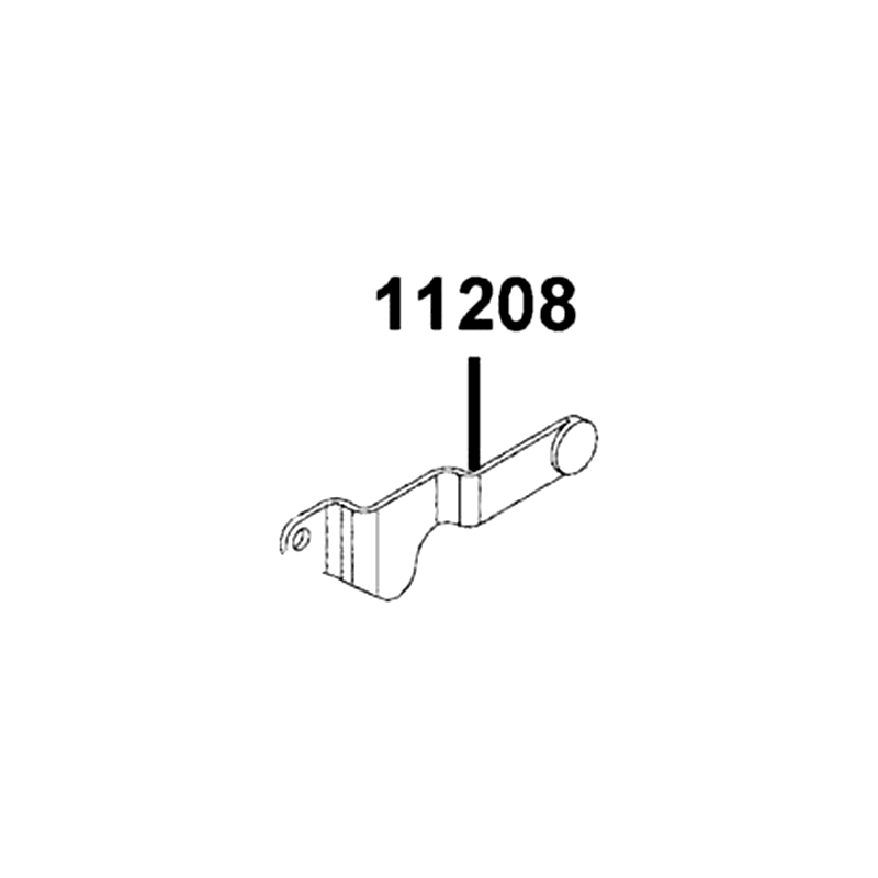 11208-LEJ2-E10 "STAY, RR TIRE FENDER" — diagram cutout