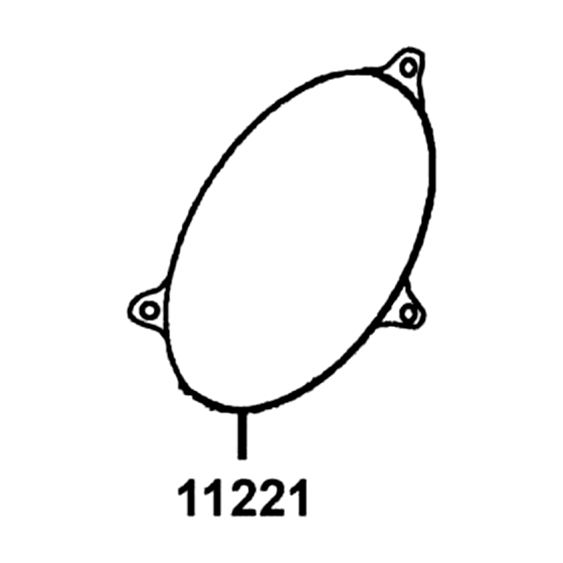 11221-KHC4-900 INSULATOR DUST — diagram cutout