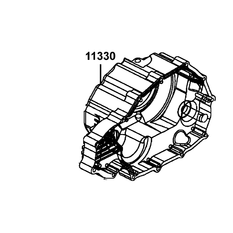 11330-LEC8-E00-MLA COVER COMP R CRANK CASE — diagram cutout