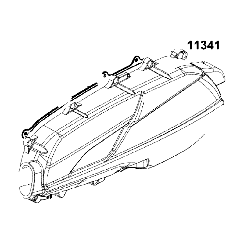 11341-ABD2-C00-HJA "COVER. LEFT" — diagram cutout