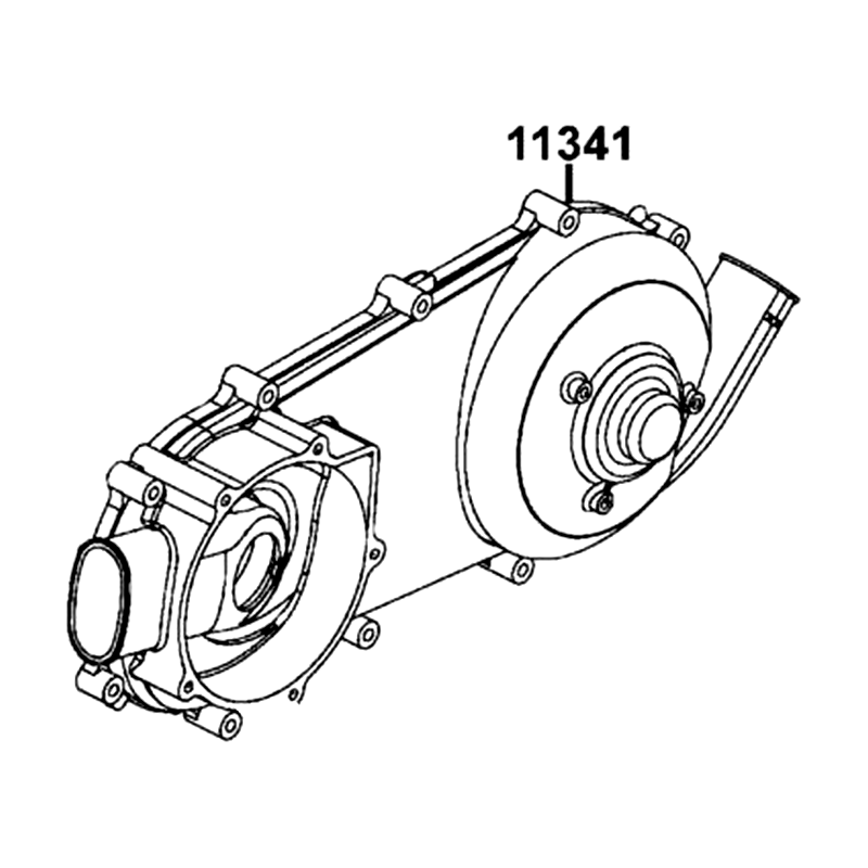 11341-LBA7-900-N8A COVER LEFT (Bright Silver) — diagram cutout