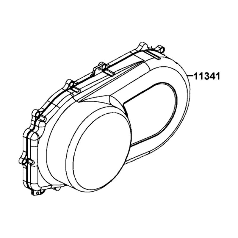 11341-LDB5-E00-MLA COVER LEFT — diagram cutout