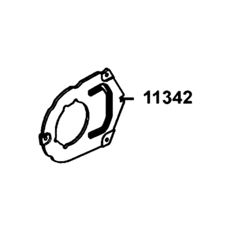 11342-LAB4-900 PLATE L COVER — diagram cutout