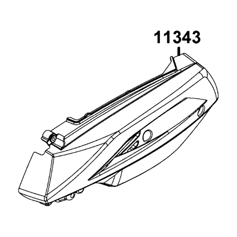 11343-AEB9-E00-N1R PLATE L COVER — diagram cutout