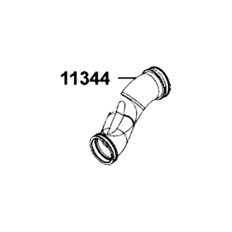 11344-ALC1-E00 DUCT B L COVER — diagram cutout