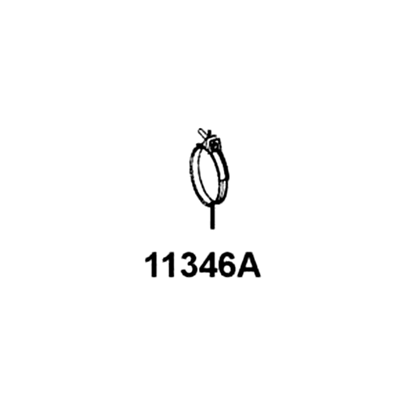 11346-LKM5-E00 BAND 75X105 FRONT CVT TUBE — diagram cutout