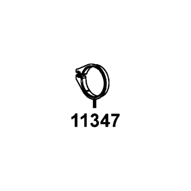 11347-PWB1-900 CLAMP PLASTC-SCREW-OVAL — diagram cutout