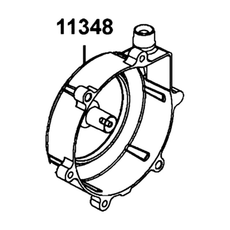 11348-AGA7-E00 COVER， STARTING — diagram cutout
