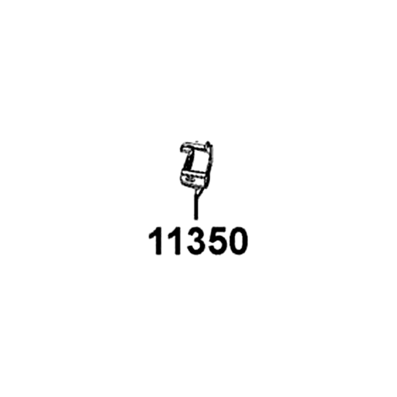 11350-LCA5-E00 ELEMENT DUCT A L COVER — diagram cutout