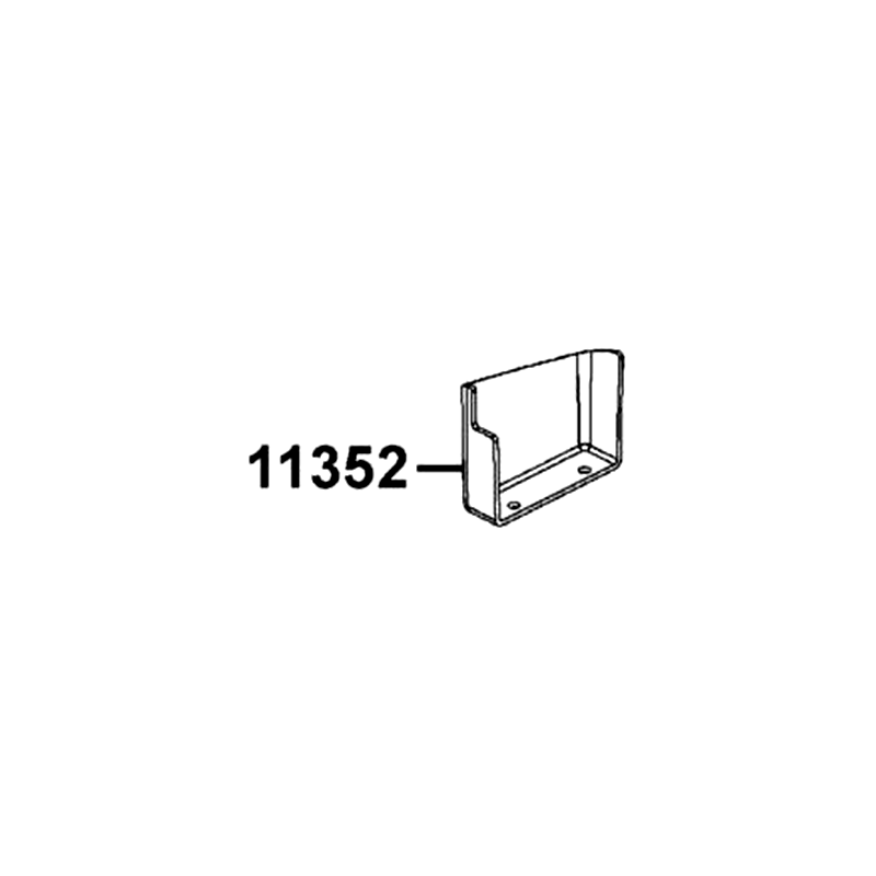 11352-LBA7-900 COVER DUCT B L COVER — diagram cutout
