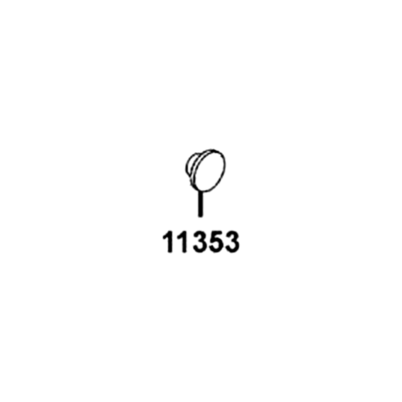 11353-LEB2-900 RUBBER PLUG. L COVER KICK — diagram cutout