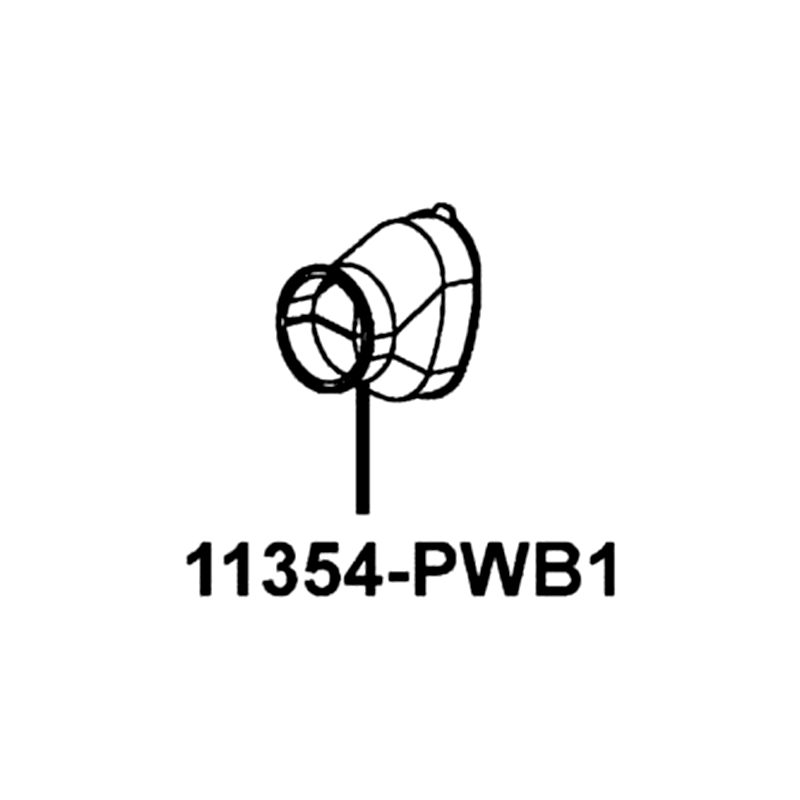11354-PWB1-900 BOOT AIR-IN — diagram cutout