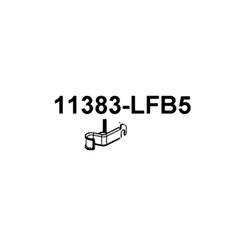 11383-LFB5-C00 CLAMP(C) — diagram cutout