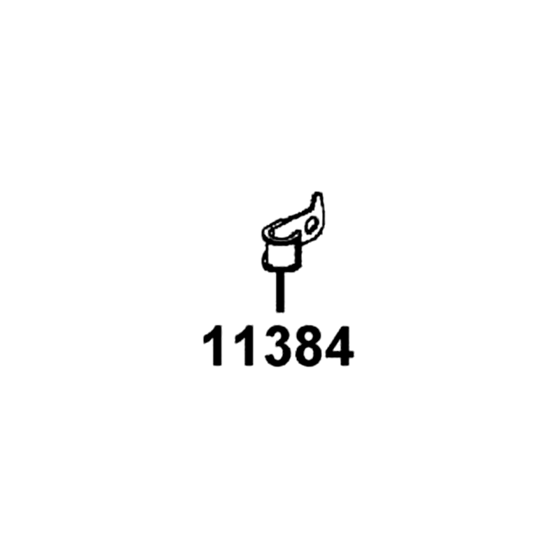 11384-LCE5-B41 CLAMP — diagram cutout