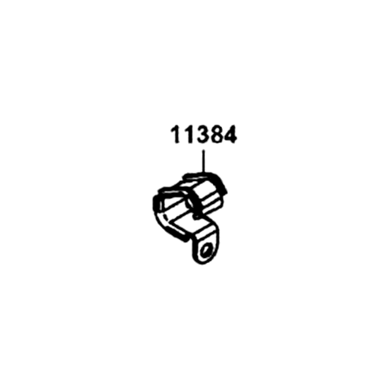 11384-LGC6-E01 CLAMPER RR BRK HOSE — diagram cutout