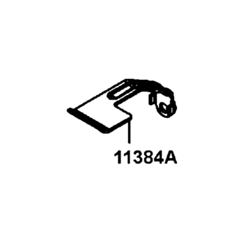 11384-LGC6-E02 CLAMPER HOSE STOPPER — diagram cutout