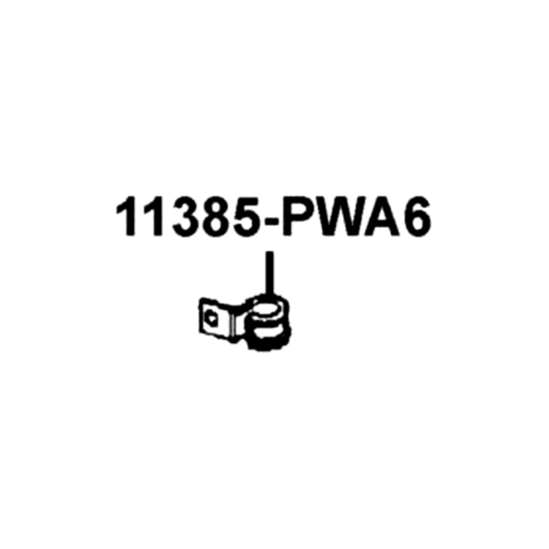 11385-PWA6-900 CLAMPER CARB DRAIN TUBE — diagram cutout