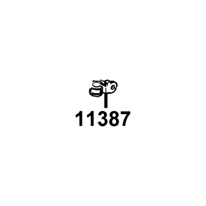 11387-ABD2-C00 "CLAMPER, BREATHER TUBE" — diagram cutout