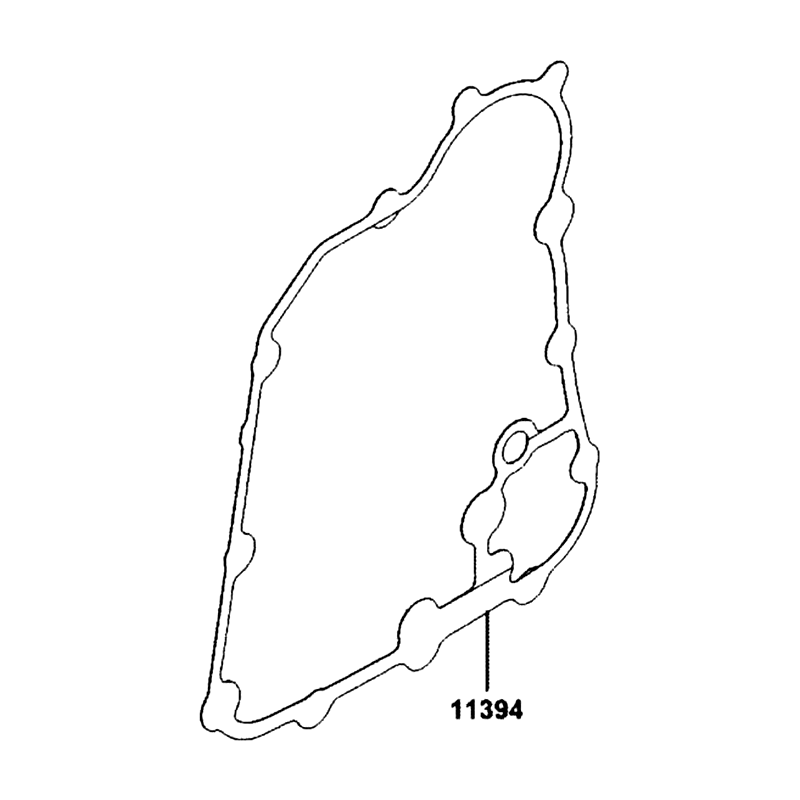 11394-LEA7-E00 GASKET R COVER A — diagram cutout