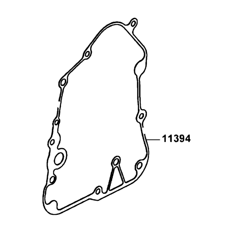 11394-LFA7-E00 GASKET，R. COVER A — diagram cutout