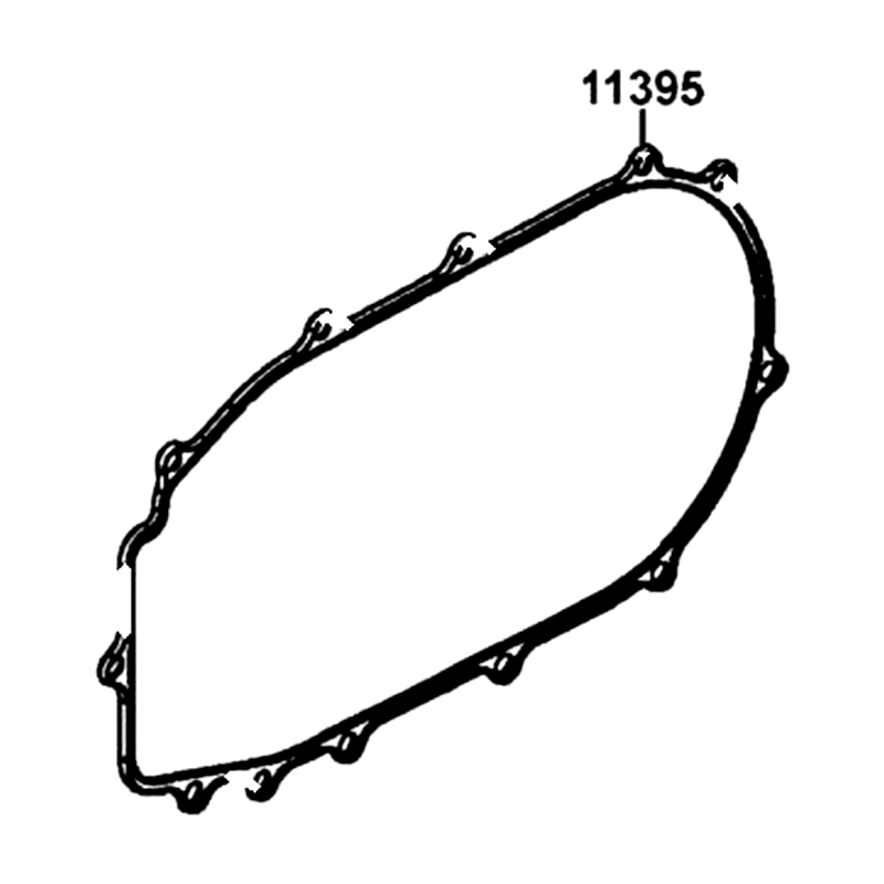 11395-LDB5-E00 GASKET L COVER A — diagram cutout